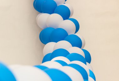 Hava ile şişirilen balonlar kutlama aynayı Fisto