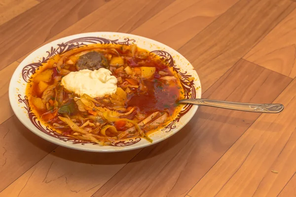 Gıda çorba tabağı — Stok fotoğraf