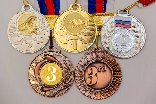 Cena medaile sportovní olympiáda — Stock fotografie