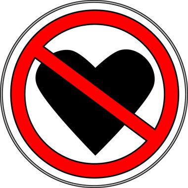 aşk yasaklayan işareti