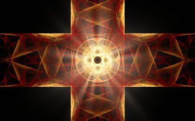 dijital illüstrasyon soyut resim çeşitli geometrik şekillerin fraktal arkaplan resim kalıbı ve bilgisayar grafikleri veya web tasarımı için çeşitli renkler oluşturuldu.