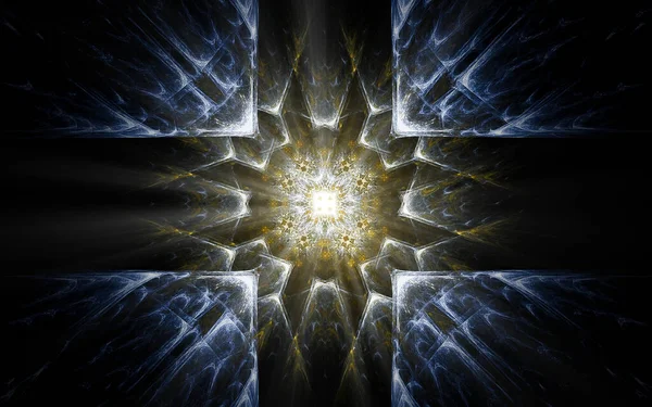 dijital illüstrasyon soyut resim çeşitli geometrik şekillerin fraktal arkaplan resim deseni ve bilgisayar grafikleri veya web tasarımı için çeşitli renk çizgileri oluşturuldu.