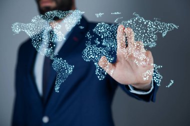 Ekranda insan parmağı dokunuşu haritası