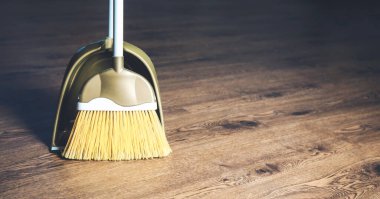 broom and dustpan, Cleaning equipment set