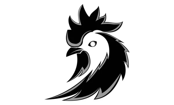 Векторный Шаблон Логотипа Курицы Бренд Креативного Логотипа — стоковое фото