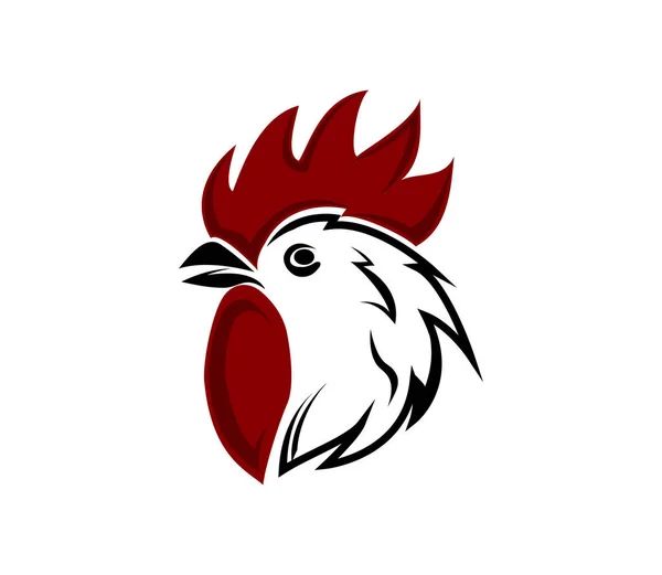 Diseño Del Logo Pollo Vector Plantilla Logo Creativo Marca — Foto de Stock