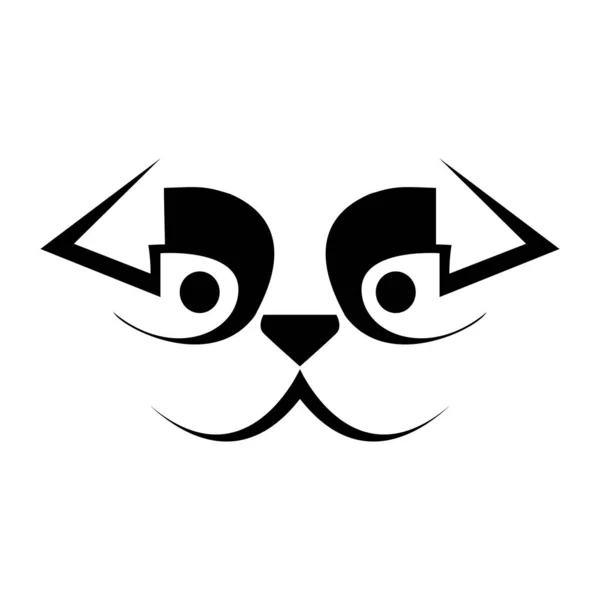 Köpek logosu, baş logo, yaratıcı modern logo, logo ilhamı