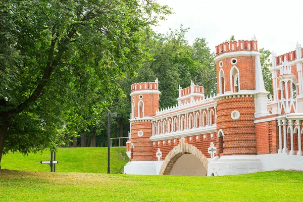 Tsaritsyno - State Museum Reserve Park in Moscow, Russia — Stock Photo, Image