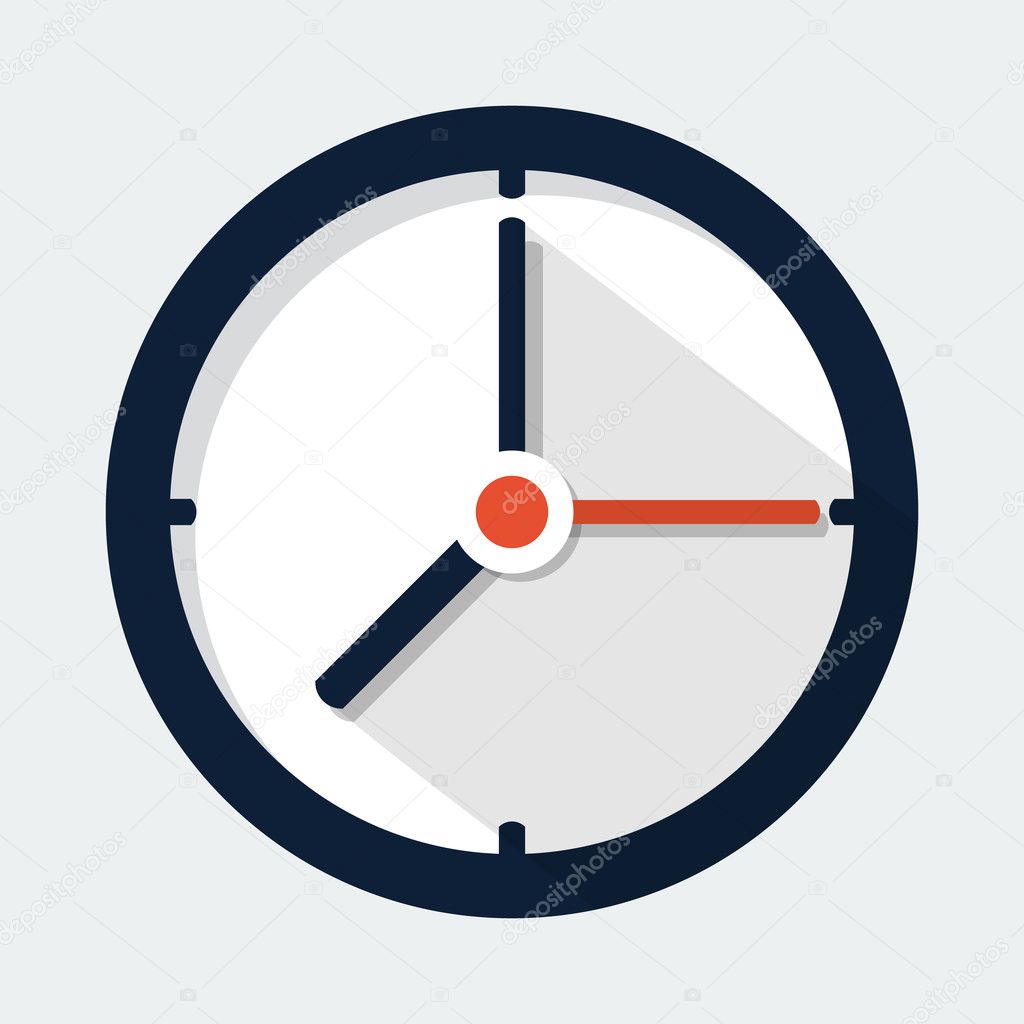 Clock Flat Icon