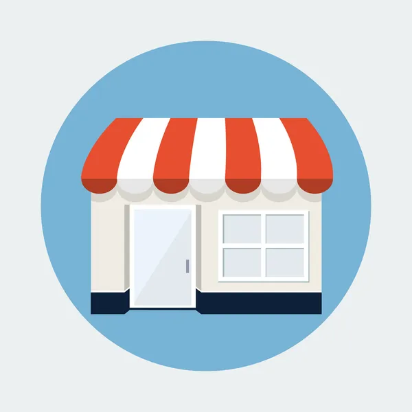 Icono de tienda — Vector de stock