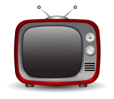 Retro televizyon seti