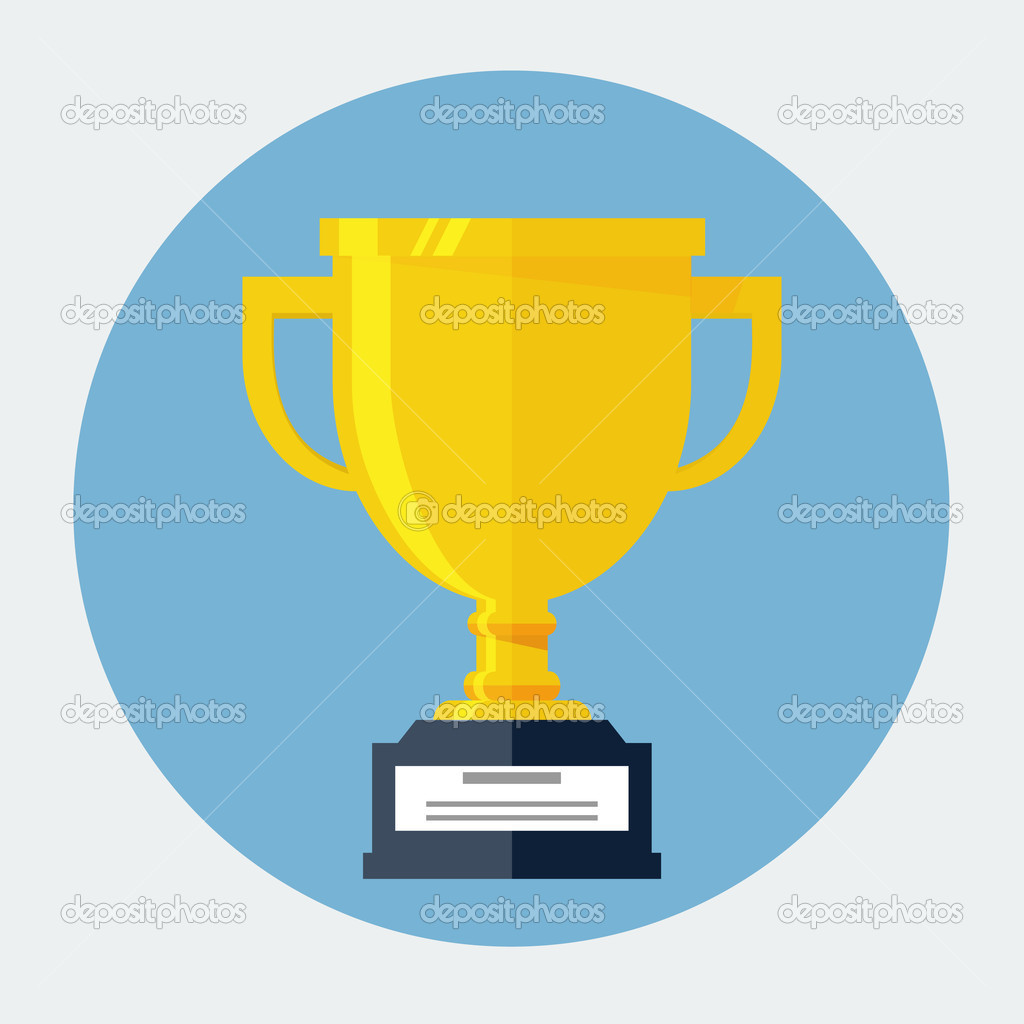 Vector trophy icon