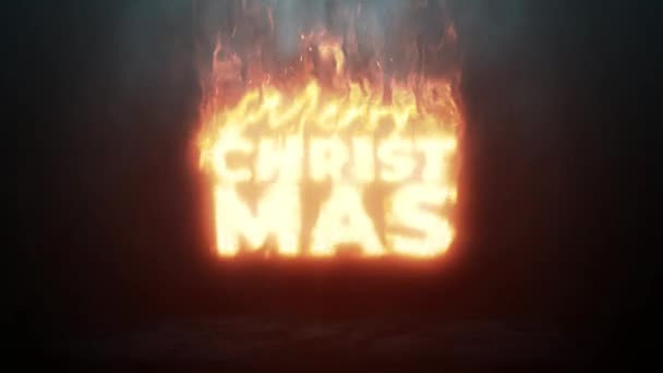 Vánoční Svátky Zdravím Veselé Vánoce Úžasné Vánoční Červené Pozadí Padajícím — Stock video