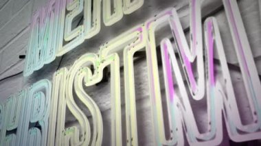 Noel Tatili Selamlar Mutlu Noeller Muhteşem Noel Kızıl Arkaplan Yağan kar ve kar taneleriyle. Mutlu noeller ve mutlu yıllar. Noel ağacı ve düşen kar taneleriyle Mutlu Noeller konsepti animasyonu.