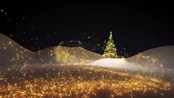 Vacanze Natale Auguri Buon Natale Incredibile Natale Sfondo Rosso Con — Video Stock