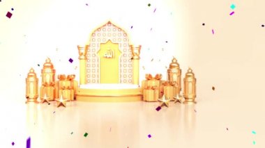 Bayram Mübarek, Kurban Bayramı ve Kurban Bayramı 'nın kutlu olsun. Kurban Bayramı Camii. Ramazan 'lı 4 bin bayram mübarek İslami tasarım kavramı. Dini Asyalı Müslüman festivali alfa kanalıyla kutlanıyor.