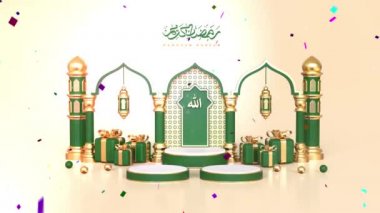 Bayram Mübarek, Kurban Bayramı ve Kurban Bayramı 'nın kutlu olsun. Kurban Bayramı Camii. Ramazan 'lı 4 bin bayram mübarek İslami tasarım kavramı. Dini Asyalı Müslüman festivali alfa kanalıyla kutlanıyor.