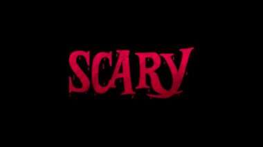 Cadılar Bayramı Geçmişi 4K animasyonu Dark Blue Night Cadılar Bayramı. Balkabakları, perili evler ve ayın üzerinde uçan yarasalar.