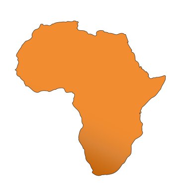 Afrika kıtasının tasviri