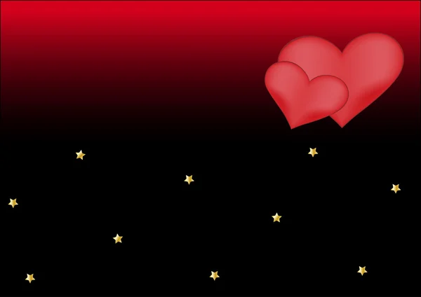 Fondo del corazón — Vector de stock