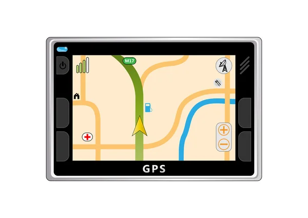 Nawigator GPS — Wektor stockowy