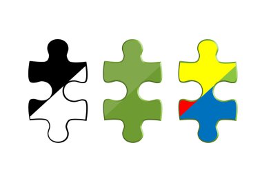 puzzle parçaları