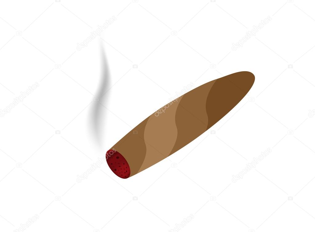 Cartoon cigar