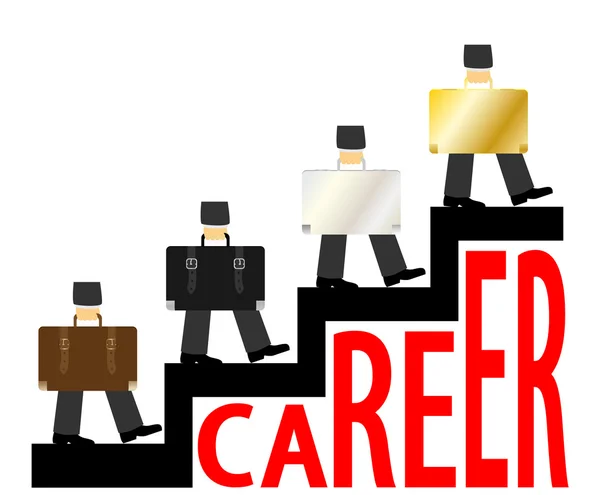 Career ladder — Stock Vector