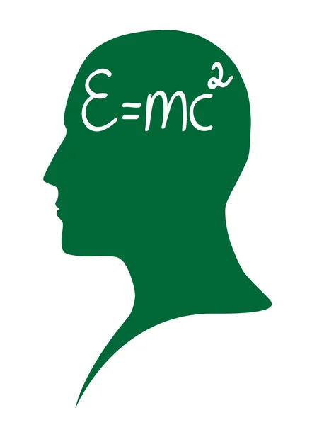 E = mc2 . — Vettoriale Stock