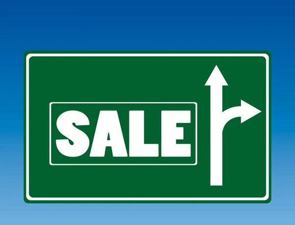 Sale roadsign — Stock Vector