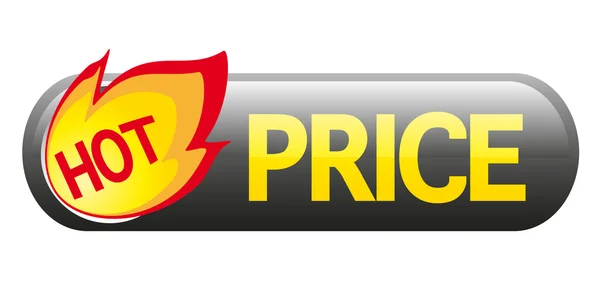 Hot price sign — Stock Vector