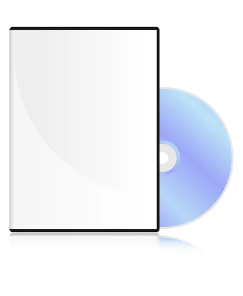 boş bir kapak ile DVD disk