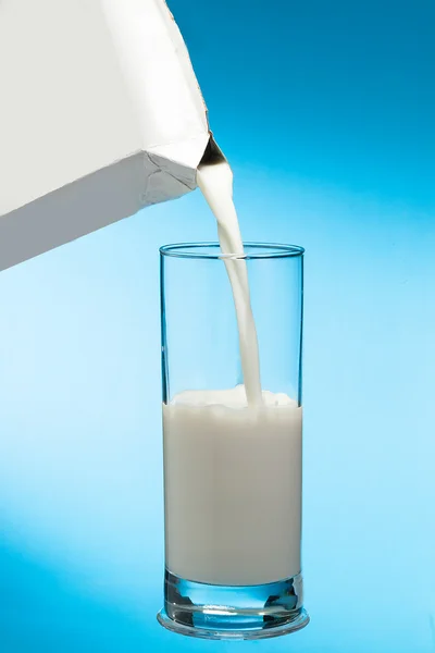Een glas melk — Stockfoto