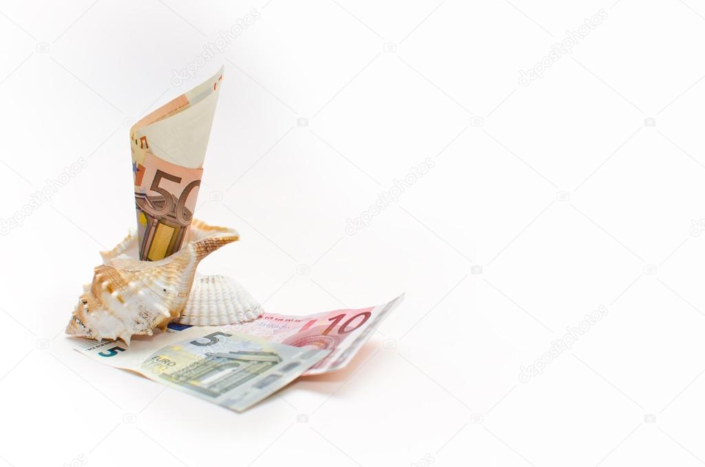 The money saved on a vacation in a shell