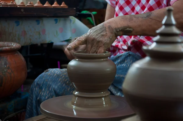 Artigianato della ceramica in Thailandia — Foto Stock