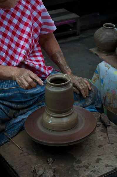 Artigianato della ceramica in Thailandia — Foto Stock