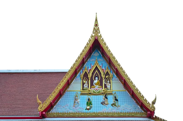 Buddha top the roof — Stock Photo, Image