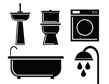Banyoda simgeleri