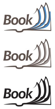 Open book icon clipart