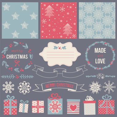 Scrapbook Noel tasarım