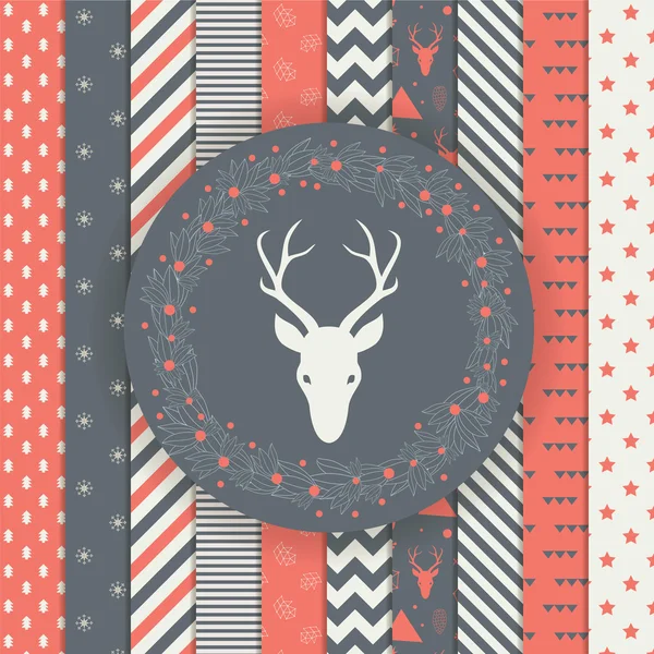 Christmas and New Year's backgrounds. — Stock Illustration Christmas and New Year's backgrounds. Stock Vector