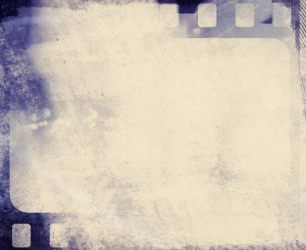 Tira de filme em branco textura grunge abstrata — Fotografia de Stock