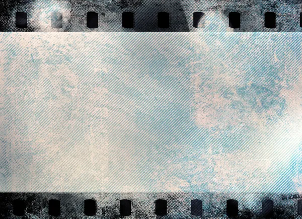 Grande bande de film sombre couleur pour les textures et les arrière-plans avec l — Photo