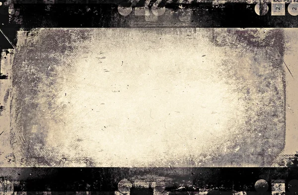 Grunge filmstrip voor achtergrond, ontwerpelement — Stockfoto