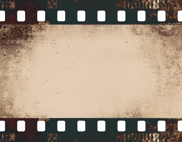 Highly detailed film frame — Stock Photo, Image
