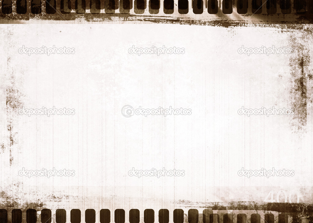 grunge filmstrip with space for picture or text