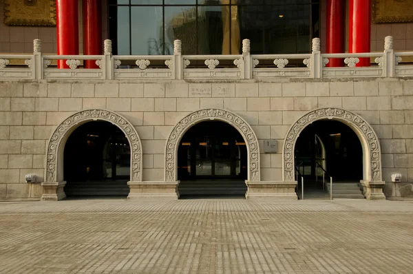 Chinês portões de entrada antigos — Fotografia de Stock