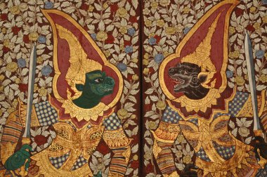 yüzleri karşı karşıya Tay ramayana giants