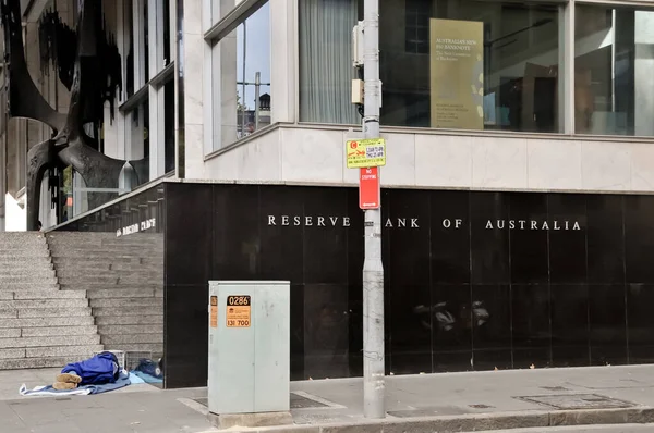 Sydney Australya Nisan 2019 Avustralya Merkez Bankası Sydney Avustralya Siyah — Stok fotoğraf