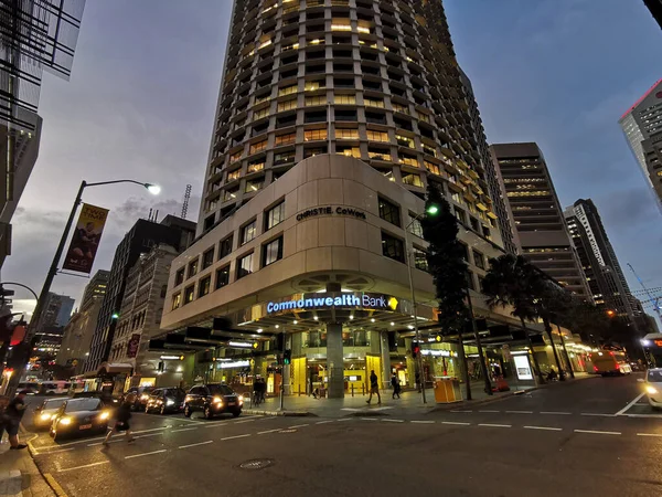 Brisbane Australien Mai 2020 Das Bürohochhaus Der Commonwealth Bank Australia — Stockfoto